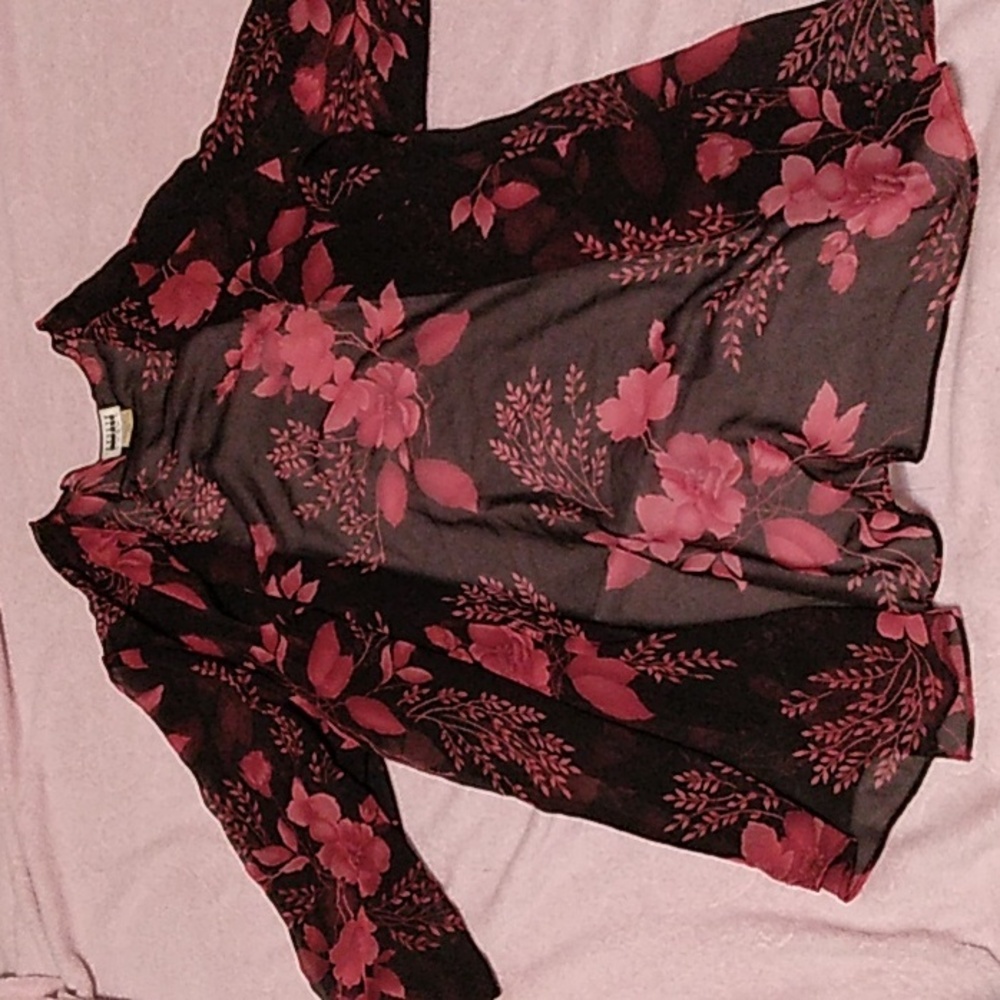 Leslie Fay Kimono - 3/4 Length Sleeves - Size 24W